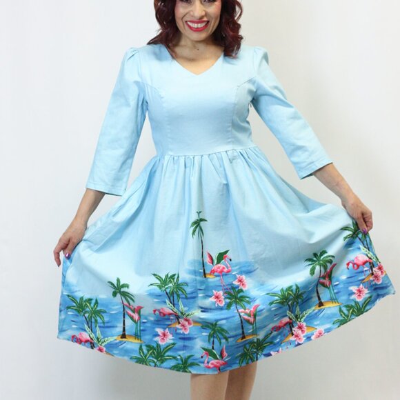 Flamingo Dresss - Picture 6 of 7